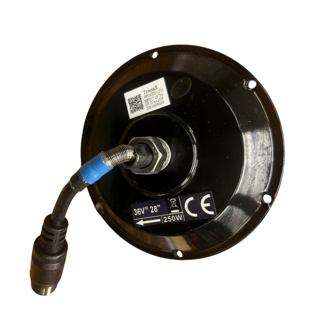 TranzX Indsats 36V MF01J 28" m/omløber Silence, Sort – billede 1