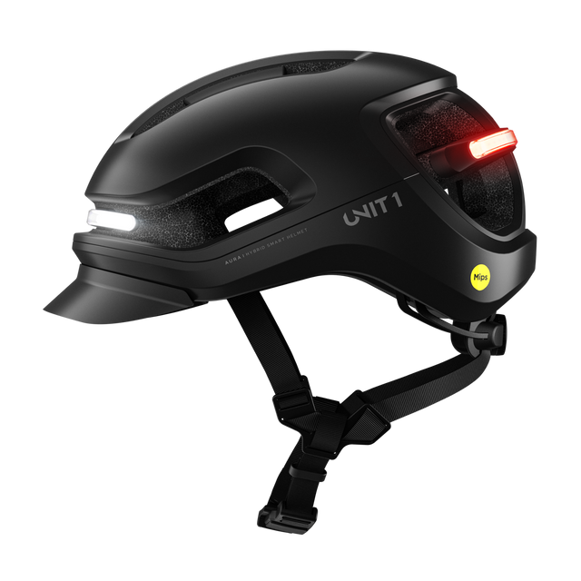 Unit1 AURA Mips Smart Helmet Blackbird 59-63/L – billede 3