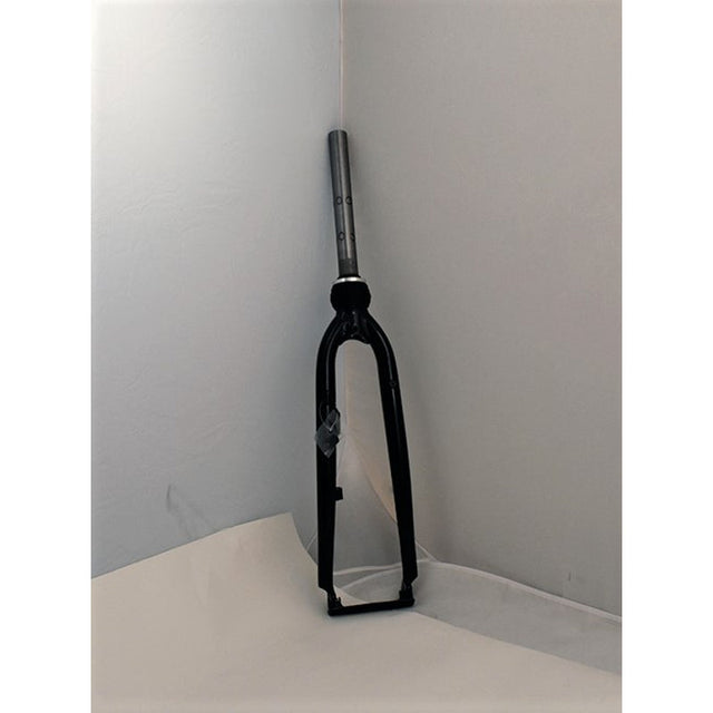 TranzX Forgaffel 700c Sort Rulle 235mm, 100mm m/aff – billede 1