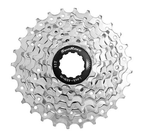 Kassette Sunrace 7sp. 11-28T Sølv – billede 2