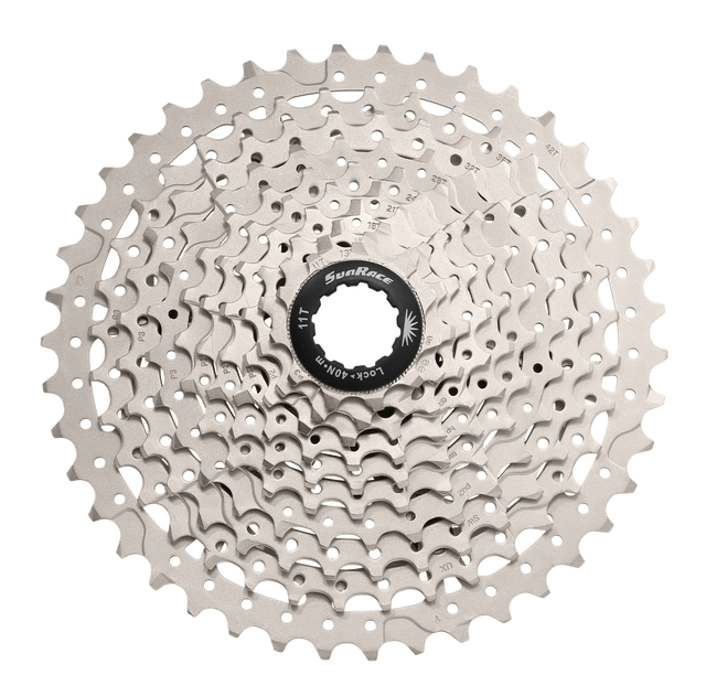 Kassette Sunrace 10sp. 11-42T Sølv Metallic – billede 2