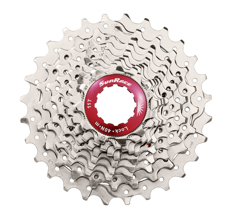 Kassette Sunrace 11sp. 11-28T Metallic - Alu – billede 2