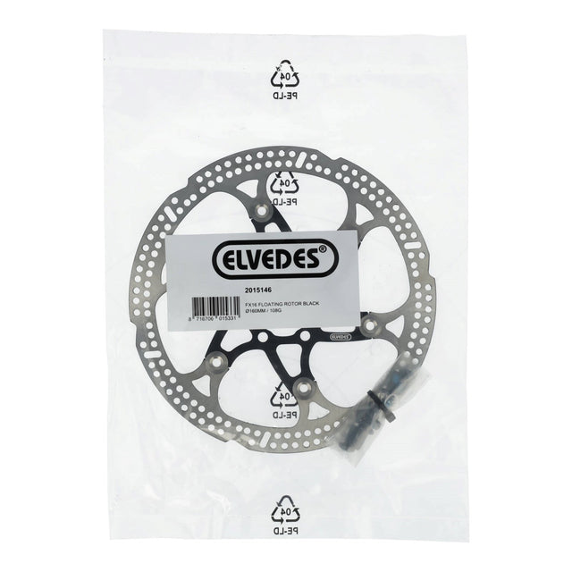 Elvedes bremseskive FX16 sort – billede 3