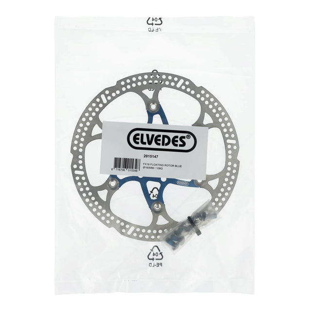Elvedes bremseskive FX16 blå – billede 3