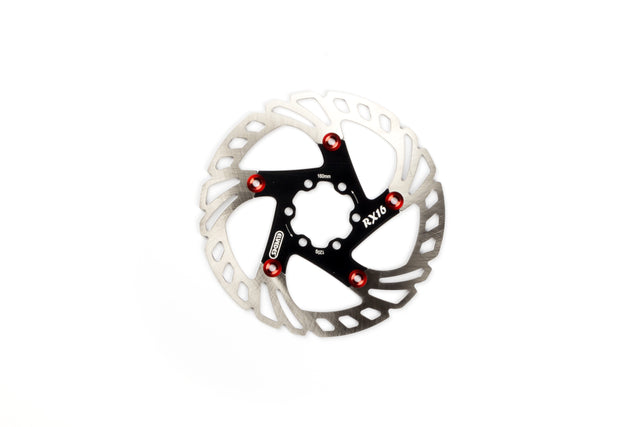 Elvedes Bremseskive Ø160mm 120g 6 Bolte Sort/Rød – billede 1