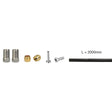 Elvedes Slange Hydra 2m Shim. SM-BH90 M8x0.75 Sort – billede 1