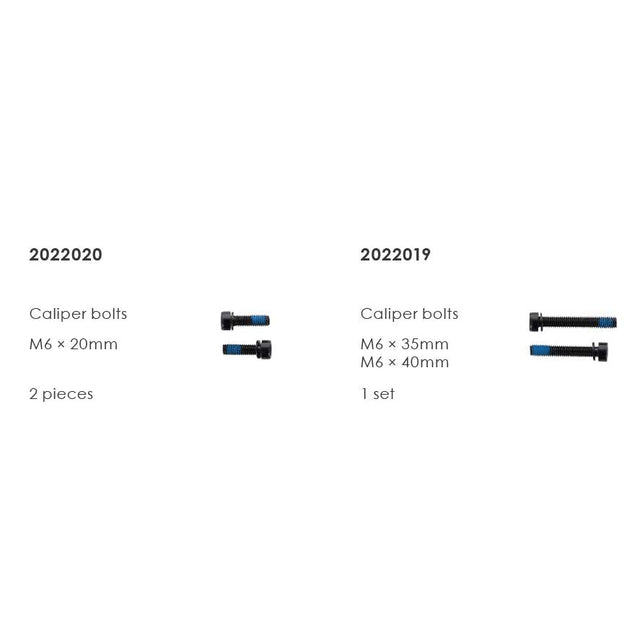 Elvedes Bolte Postmount m6 × 35mm + m6 × 40mm – billede 1