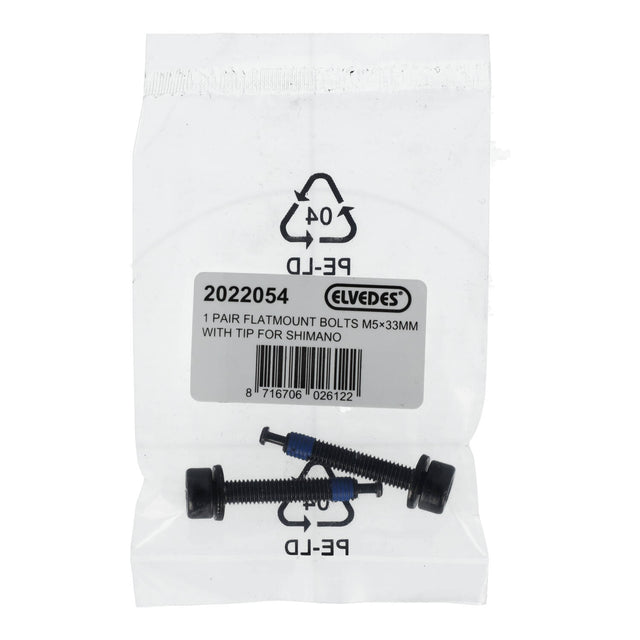 Elvedes Bolte Flatmount m5×33mm with tip Shim 2stk – billede 2