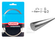 Elvedes Bremsewire 1×19 ø1,5/2250mm ø5,5×10 & ø7×6mm Slick – billede 1