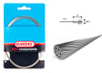 Elvedes Bremsewire 1×19 ø1,5/2250mm ø5,5×10 – billede 1