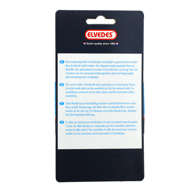 Elvedes Kabelkit Universal Bremse 1700/2350mm Sort – billede 3