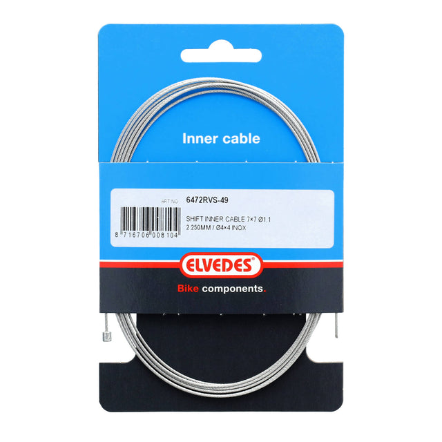 Elvedes Gearwire 1×49 ø1,1/2250mm ø4×4mm – billede 3