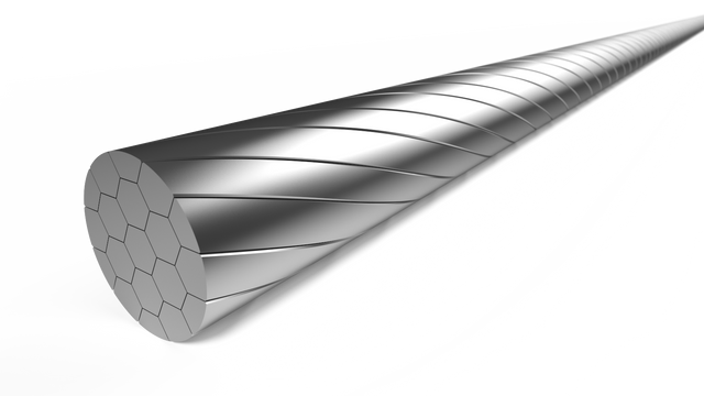 Elvedes Gearwire 1×19 ø1,1/2250mm ø4×4mm Slick – billede 6