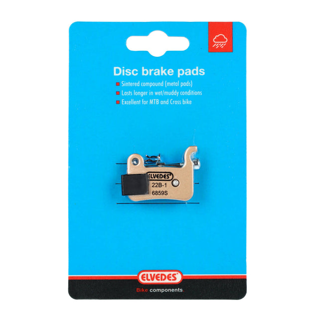 Elvedes Bremsesko Sintered Shimano, 1sæt – billede 3