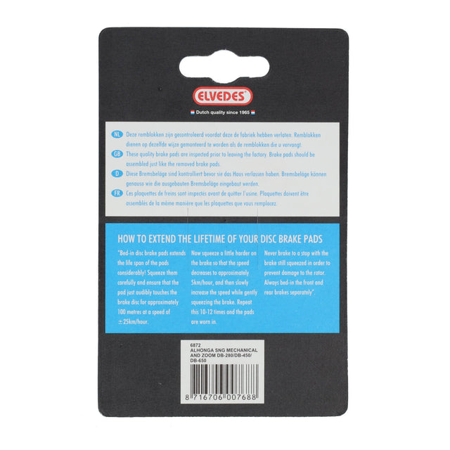 Elvedes Bremsesko Organic Alhonga, 1sæt – billede 4