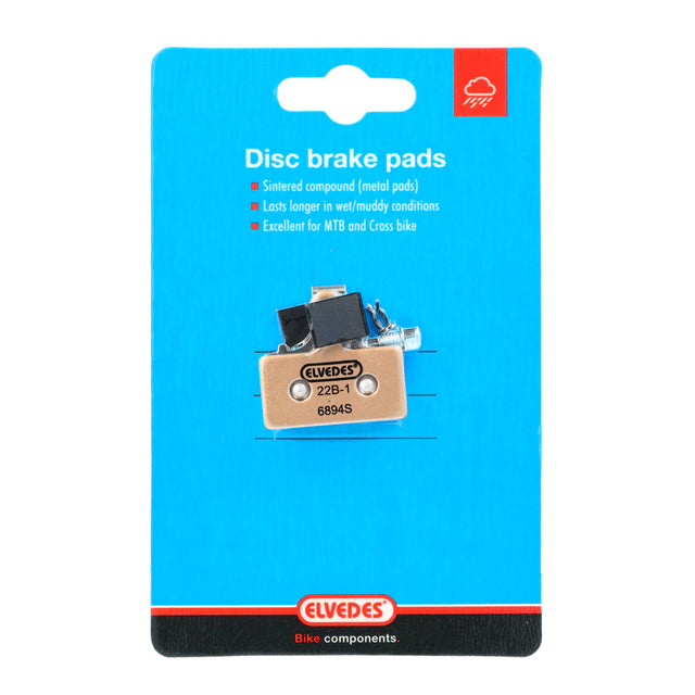 Elvedes Bremsesko Sintered Shimano, 1sæt – billede 3