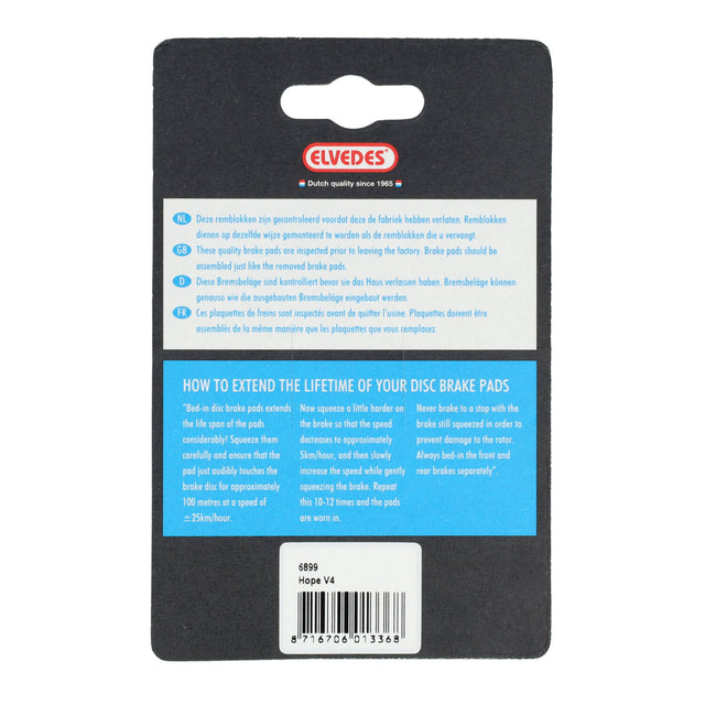 Elvedes Bremsesko Organic Hope, 1sæt – billede 4