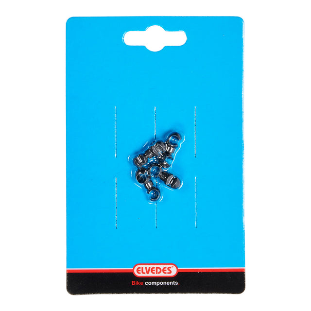 Elvedes Roterende kroge Ø4,3-5,0mm PVC Sort 4stk – billede 2