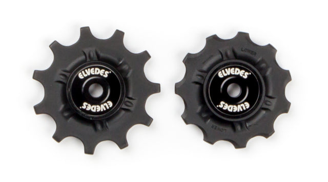 Elvedes Pulleyhjul 2×11T Rustfri Lukkede lejer inkl. bøsni – billede 1
