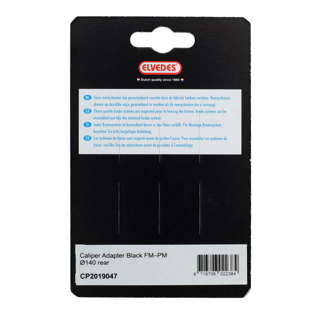 Elvedes Kaliber Adapter FM - PM Ø140mm Bag – billede 3
