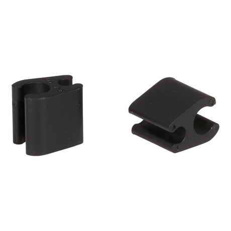 Kabel Clips duo 4,1mm / 4,1mm plastik 10stk – billede 1