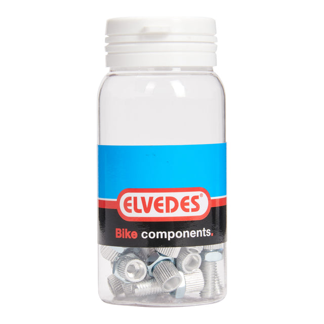 Elvedes Justeringsskrue M6 Alu 25stk – billede 2