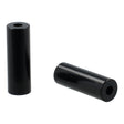 Elvedes Endcaps Ø3,65/Ø4,05x12mm Alu/sort (50 stk) – billede 1