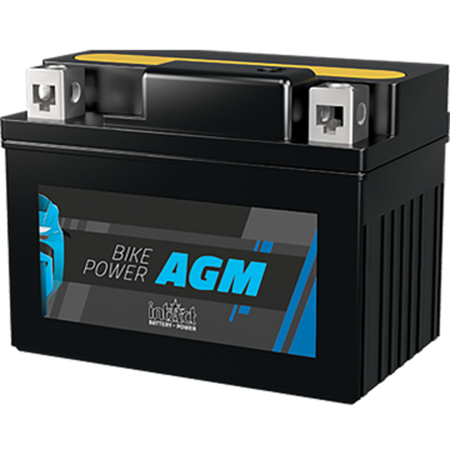 intAct Bike-Power AGM battery YTX12A-BS – billede 1
