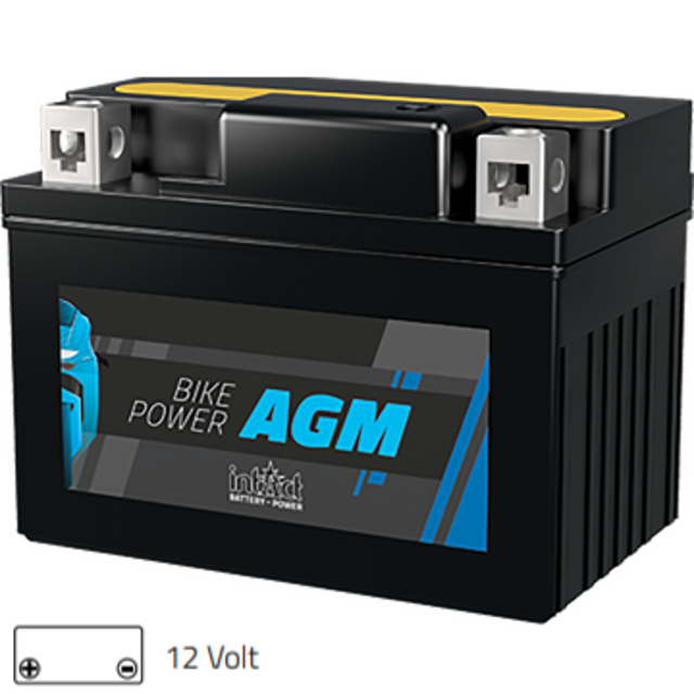 intAct Bike-Power AGM battery YTX20CH-BS – billede 1