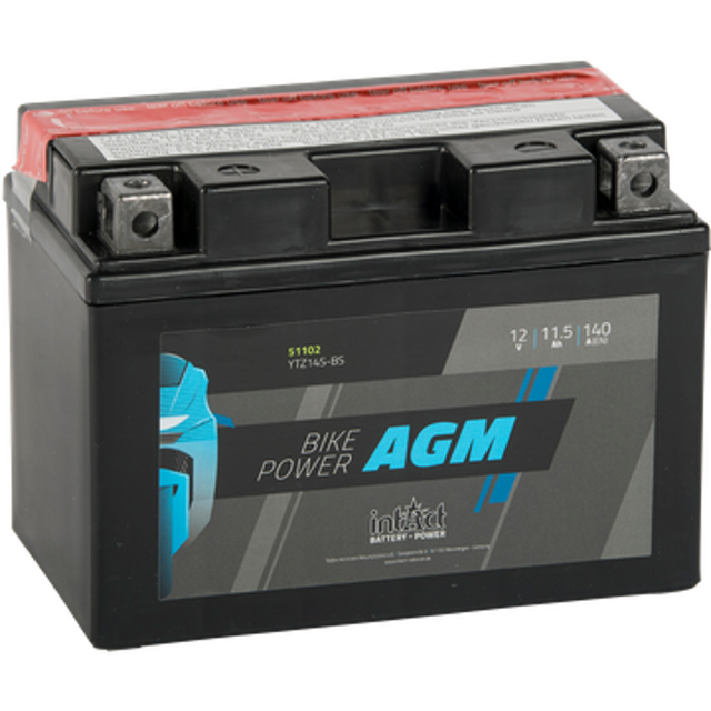 intAct Bike-Power AGM battery w acidpck YTZ14S-BS – billede 1