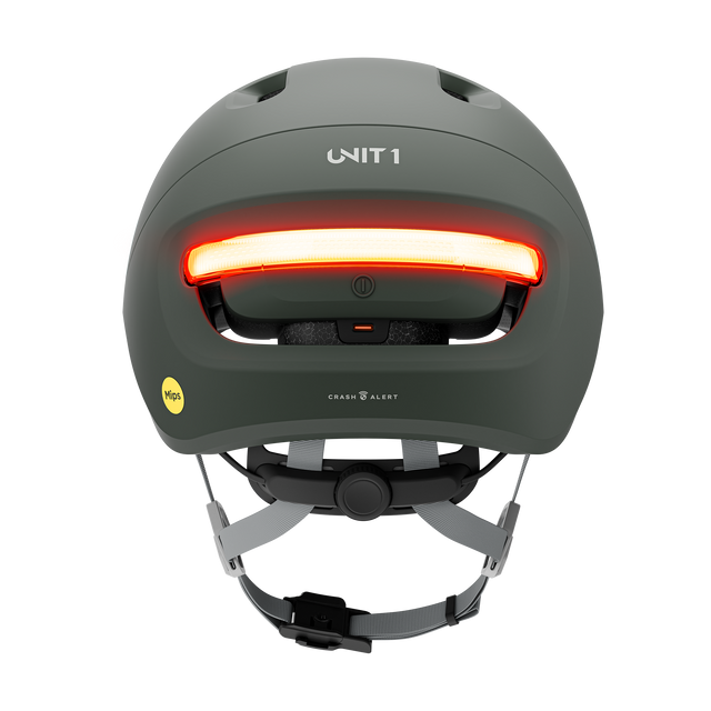 Unit1 NEON Mips Smart Helmet Pine Green 59-62/L – billede 4