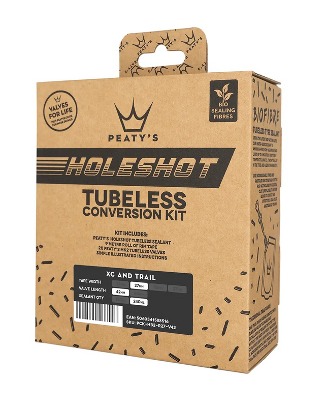 Peaty's Holeshot Tubeless Kit 27mm XC/Trail – billede 1