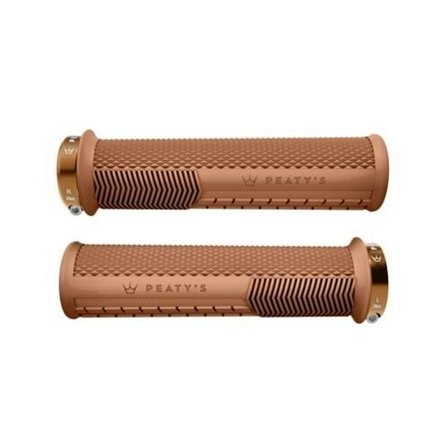 Peaty's Monarch Grip - Knurl - Thin - Gum – billede 1