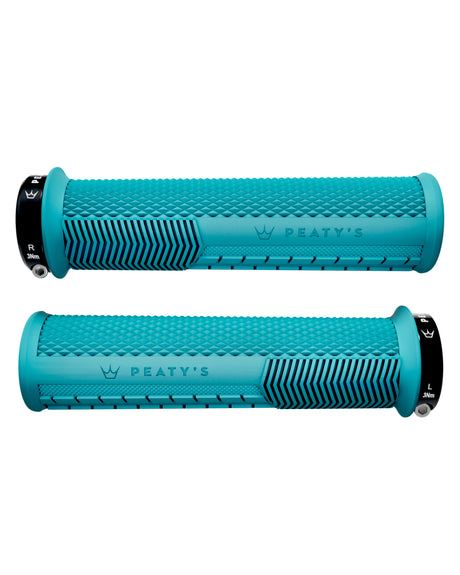 Peaty's Monarch Grip - Knurl - Thin - Turquoise – billede 1