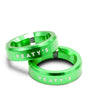Peaty's Monarch Grip Lock Ring - Emerald – billede 1
