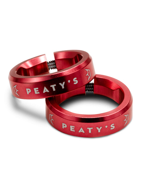 Peaty's Monarch Grip Lock Ring - Red – billede 1