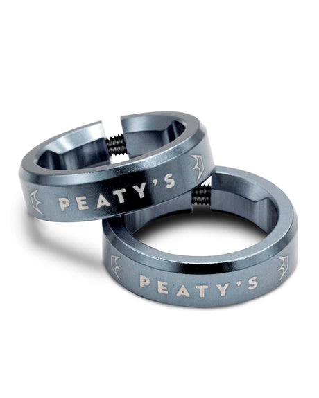 Peaty's Monarch Grip Lock Ring - Slate – billede 1