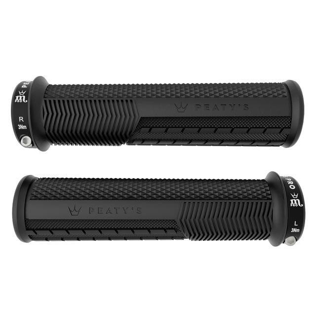 Peaty's Monarch Pro Grip - Knurl - Thick - Black – billede 1