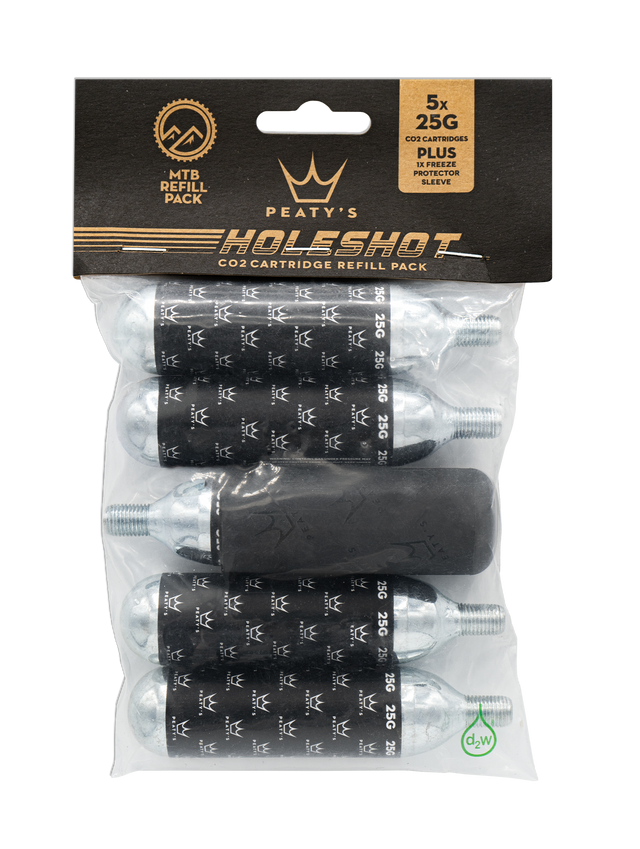 Peaty's Holeshot CO2 Pack 5 stk 25g – billede 1
