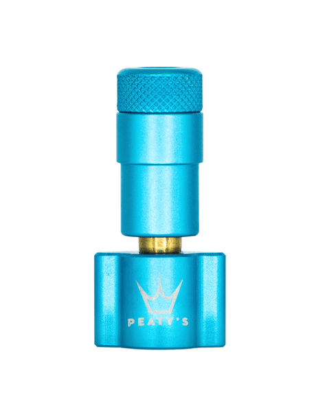 Peaty's Holeshot CO2 Tyre Inflator Head - Turquois – billede 1