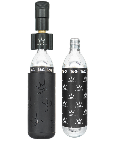 Peaty's Holeshot CO2 Inflator 16g Black – billede 1