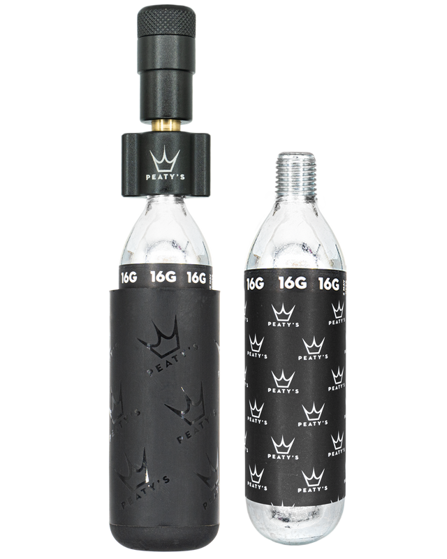 Peaty's Holeshot CO2 Inflator 16g Black – billede 1