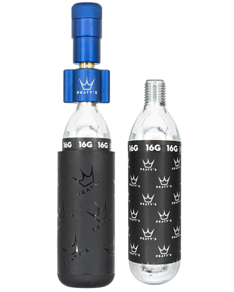 Peaty's Holeshot CO2 Inflator 16g Navy – billede 1