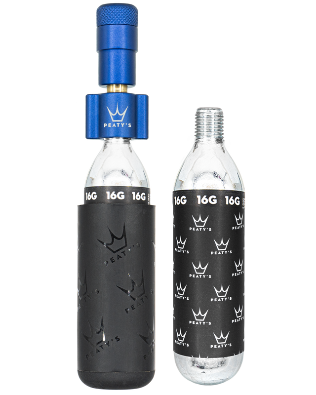 Peaty's Holeshot CO2 Inflator 16g Navy – billede 1