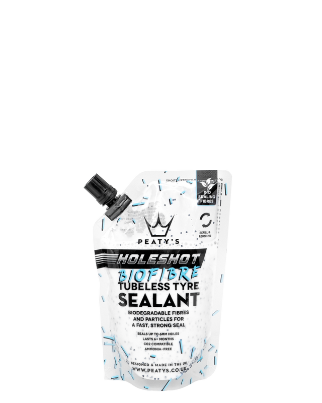Peaty's Holeshot BioFibre Tubeless Sealant 120ml – billede 1