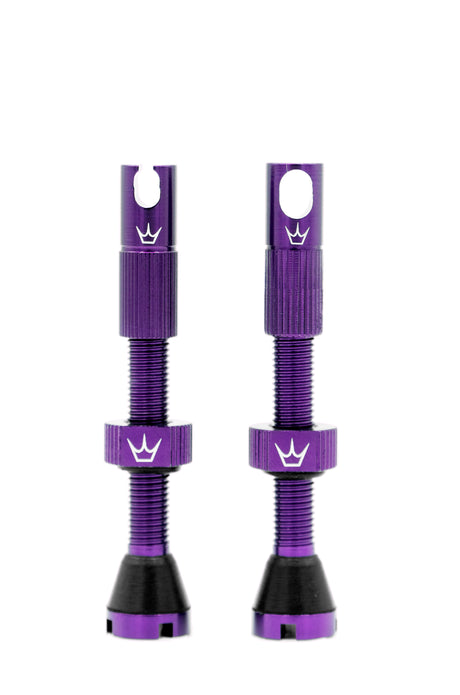 Peaty's x ChrisKing Tubeless Valves 42mm Violet – billede 1