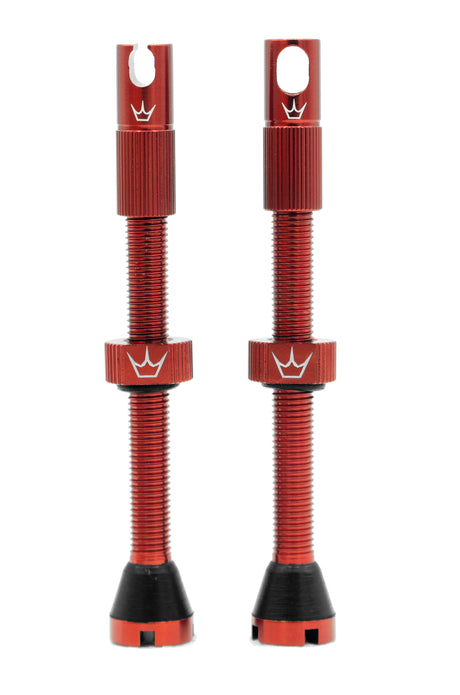 Peaty's x ChrisKing Tubeless Valves 60mm Red – billede 1
