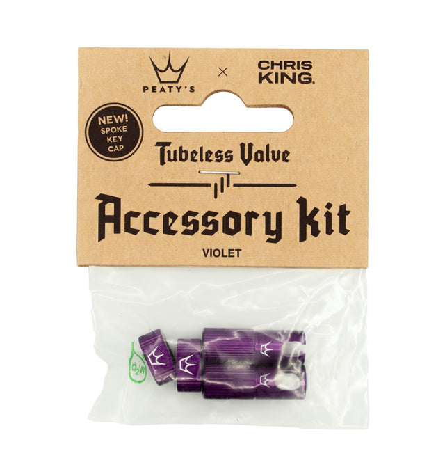 Peaty's x Chris King ventil kit Violet