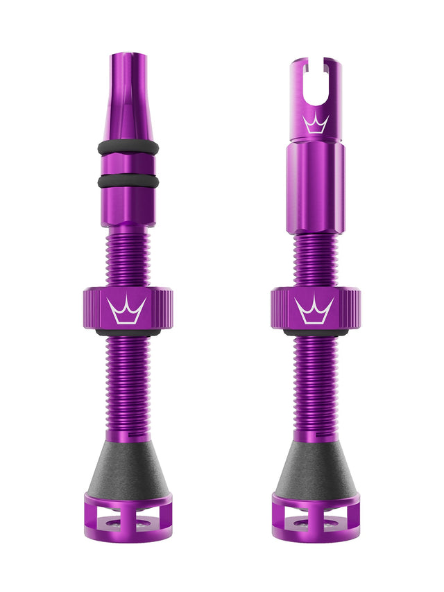Peaty's Fast Flow ventiler 42 mm Violet