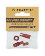 Peaty's Holeshot Fast Flow Valves Acc. Kit Red – billede 1
